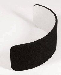 Ergoplay Cellular rubber legrest black