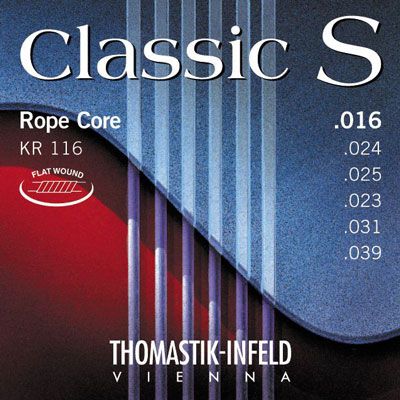 Thomastik Infeld KR116 Classic S Series Flatwound Guitar Strings Hard