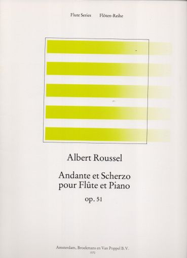 Алберт Русел Анданте и скерцо оп.51 за флейта и пиано
