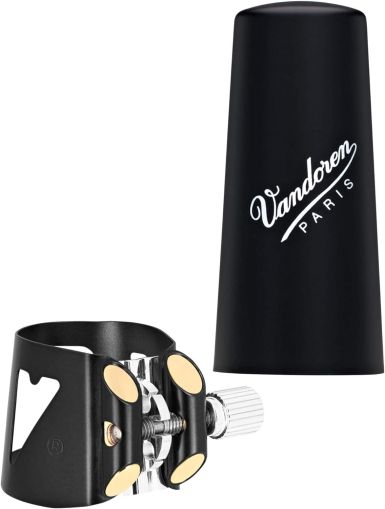 Vandoren   LC01BP  гривна за кларинет черна + пласмасова капачка