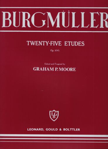 Burgmuller  25 Easy studies op.100