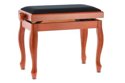 GEWA Piano bench Deluxe  Classic  130380 cherry matt