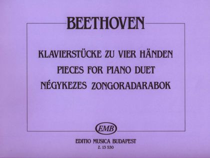 Beethoven Pieces for piano duet 