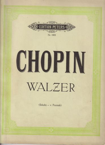 Chopin  WALZER ( second hand )