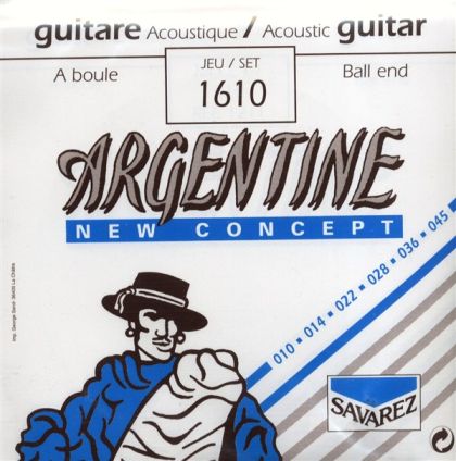Argentine струни за акустична китара комплект медиум