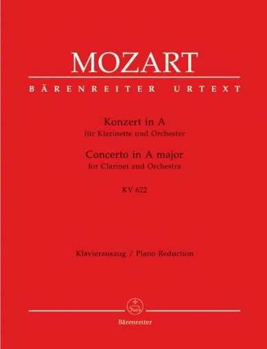 Mozart Concerto for Clarinet and Orchestra in A major K. 622