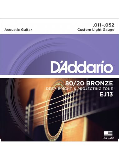 D'addario струни за акустична китара EJ13