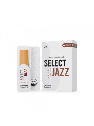 Rico Select Jazz Alto Saxophone reeds size 2 hard unfiled - box