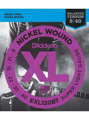 D'addario strings for electric guitar EXL120 BT