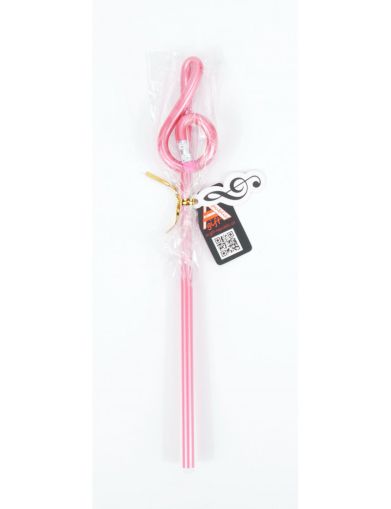 Pencil G-Clef  pink