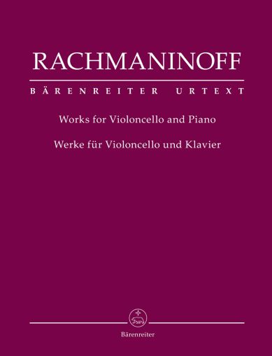 Rachmaninoff Works for Violoncello and Piano BA09994