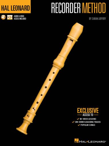 Hal Leonard Recorder Method  +  audio & video access