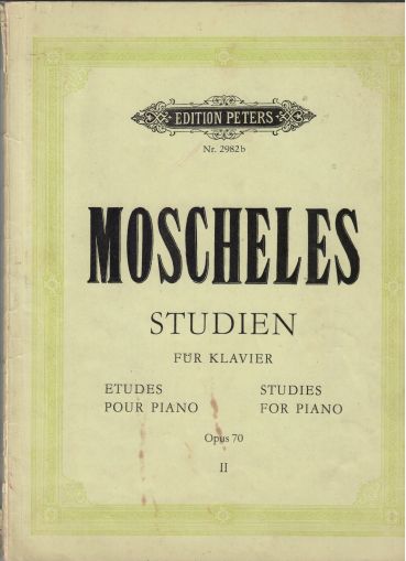 Moscheles - Studien - Etudes op.70 Band II