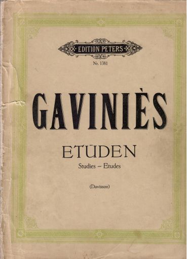 Гавине Етюди втора употреба