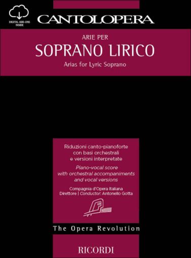 Cantolopera: Arie Per Soprano Lirico Vol. 1