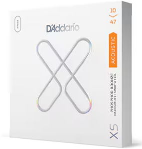  DADDARIO XSAPB1047 10-47  Extra Light, XS Phosphor Bronze Coated струни за акустична китара  3Pack