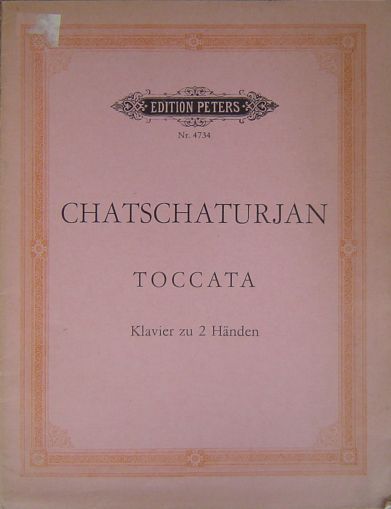 Chatschaturjan Toccata for piano