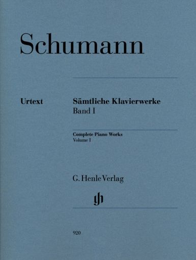 Schumann - Complete Piano Works Band I