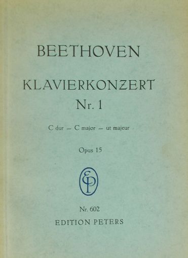 Bethoven - Klavierkonzert №1 C-dur