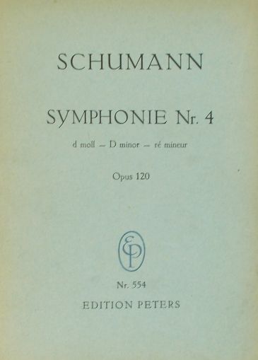 Шуман-Симфония №4 ре минор оп.120