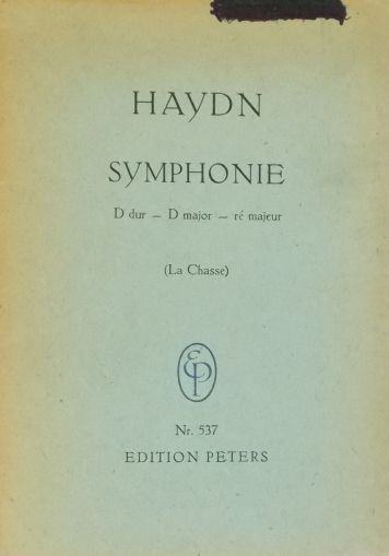 Haydn - Symphonie №73(La Chasse) D-dur