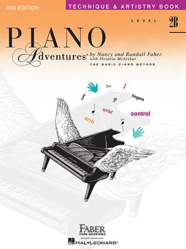 Piano Adventures Level 2B-Technique and Artistry book