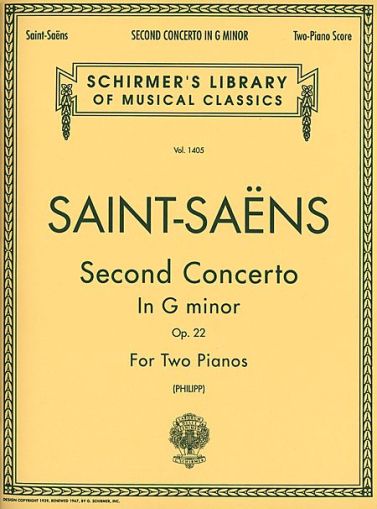 Saint-Saëns -  Concerto No. 2 In G Minor, Op. 22