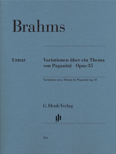 Brahms - Paganini Variations op. 35 for piano