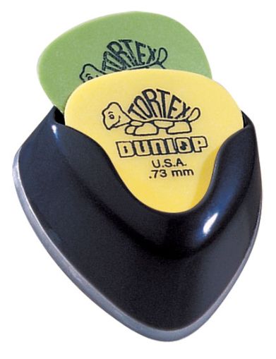 Dunlop  държач за перца пластмасов - черен