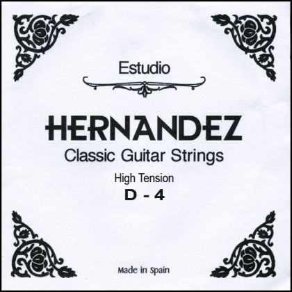Hernandez Classic guitar string D-4 High Tension