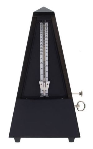 Wittner метроном модел Maelzel No. 816M черен мат със звънче