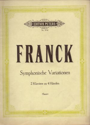 Franck - Sonata in A dur - only violin part
