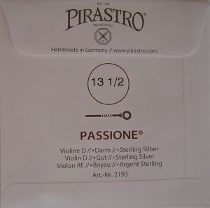 Pirastro Passione ре ( D ) единична струна за цигулка
