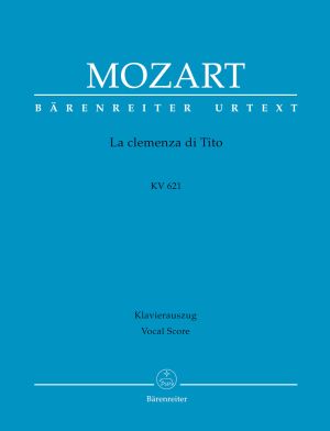 Моцарт Милосърдието на Тит - клавирно извлечение