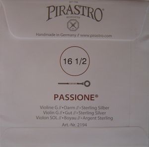 Pirastro Passione сол ( G ) единична струна за цигулка 