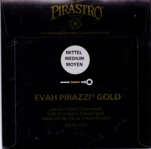 Pirastro Evah Pirazzi Gold Chrome Steel единична струнa за чело - A