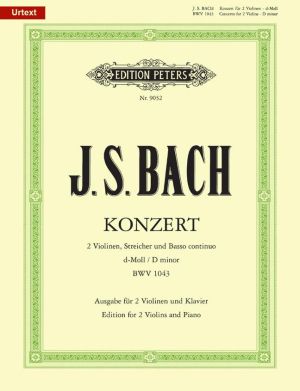 Bach -  Concerto d minor BWV 1043 for 2 Violins and piano