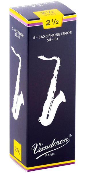Vandoren платъци за Tenor saxophon размер 2 1/2 - кутия