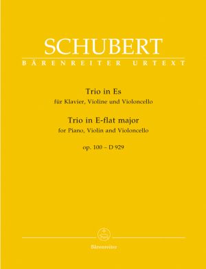 Schubert - Trio for piano,violin and cello in E flat major op.100 D929