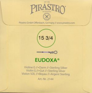 Pirastro Eudoxa за цигулка G Silver/Gut