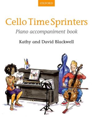 Пиеси за чело - акомпанимент за пиано към Cello Time Sprinters книга  3