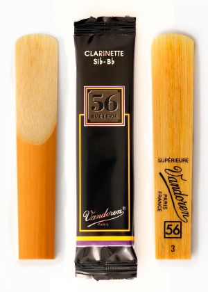 Vandoren 56 Rue Lepic single reed for Clarinet B flat size 3 