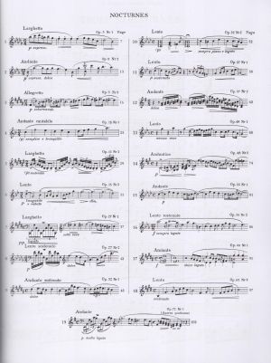 Chopin - Nocturnes for piano