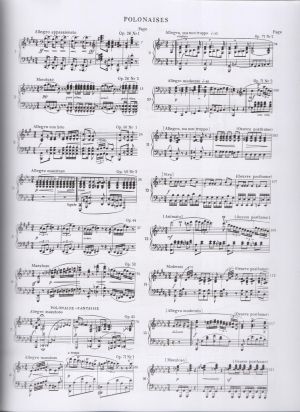 Chopin - Polonaises for piano