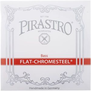 Pirastro Flat Chromesteel Bass single string E