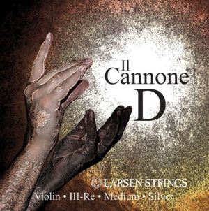 Larsen Il Cannone Medium единична струна D ( ре )  за цигулка