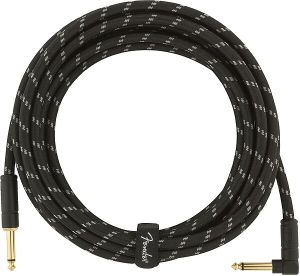 Fender Cable Deluxe Black 4.5 m tweed angled