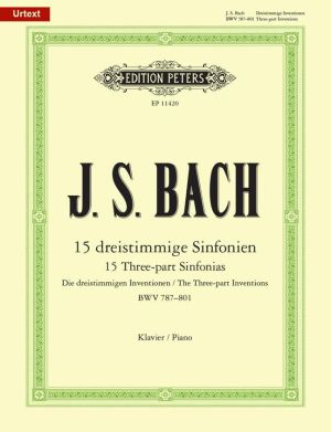 Bach - Three-part Inventions and Sinfonias  BWV 787-801