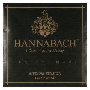 Hannabach 728MT Custom made  Medium tension strings set 
