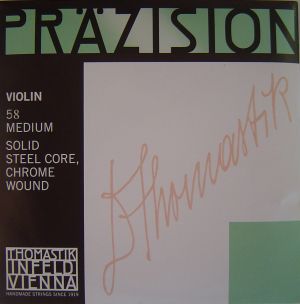 Thomastik Precision Violin set Solid Steel Core/Chrome Wound
